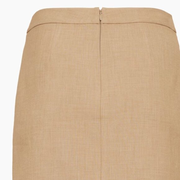 Aritzia Plaid Wool Blend Mini Skirt - Picture 4 of 6